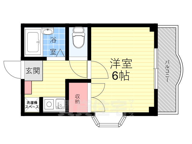 クラージュSBの間取り