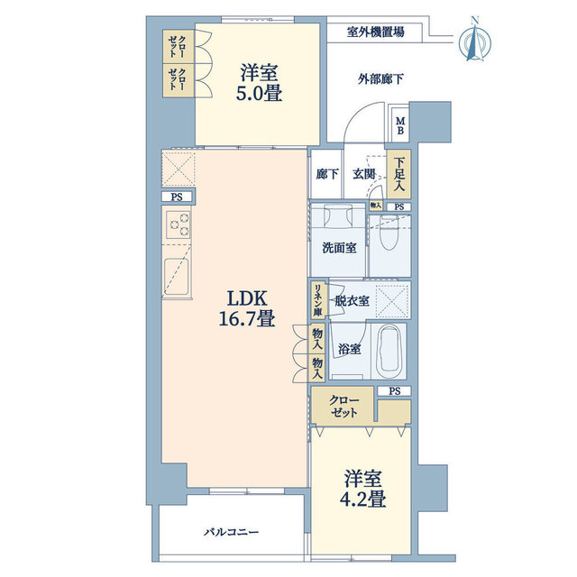 イニシア京都五条の間取り