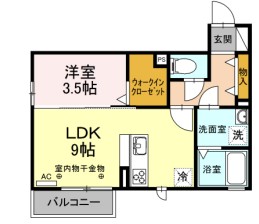 リヴェールの間取り