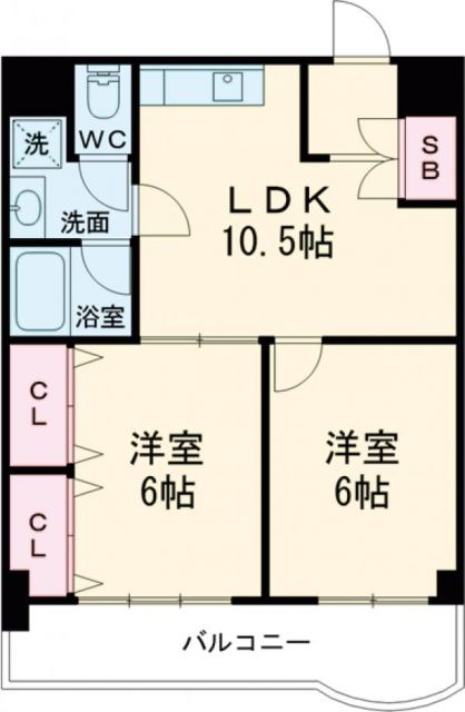 シャトレー深沢の間取り