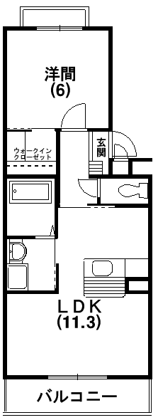 シティパルの間取り