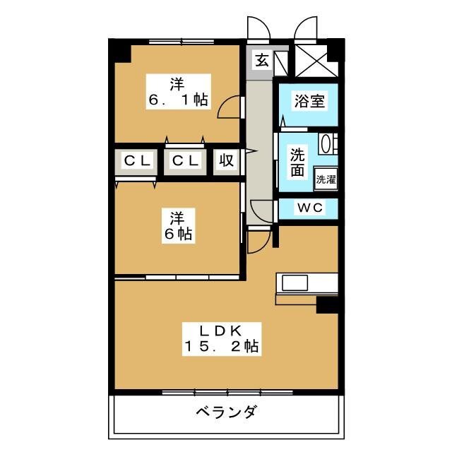 プレシオの間取り