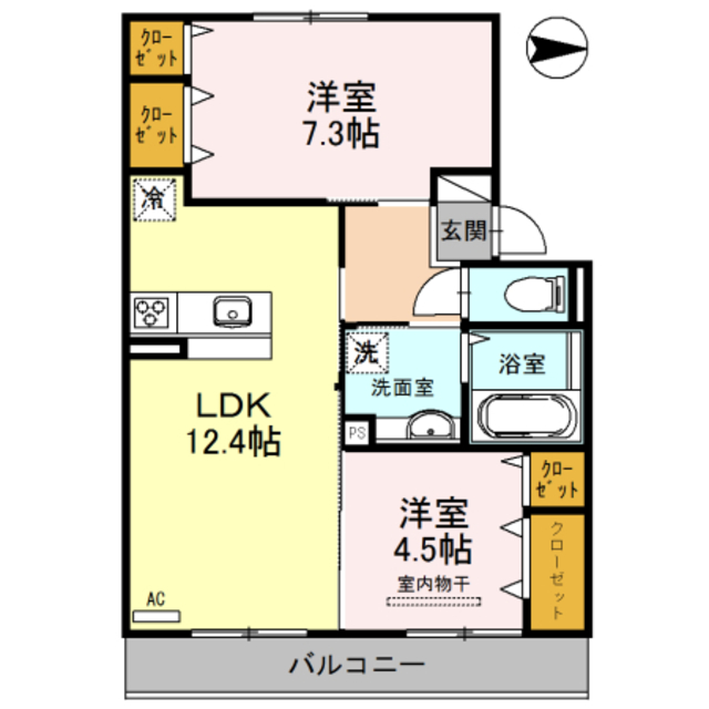 ウチカイトの間取り