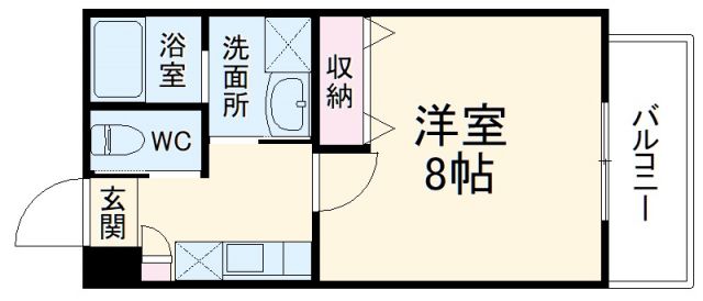 リアコート石橋IIの間取り