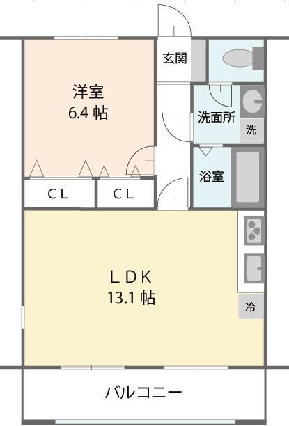 コージンハウス守谷の間取り