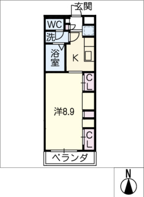 リブリ・la milongaの間取り