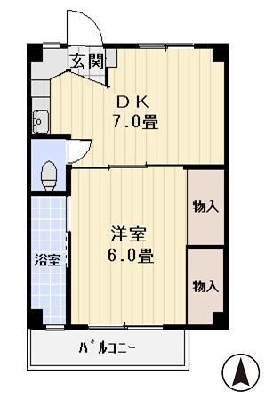 サンブリエ和久野IIの間取り