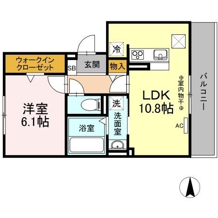 サンメゾン・桜の間取り