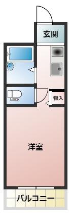 藤井寺市春日丘のマンションの間取り