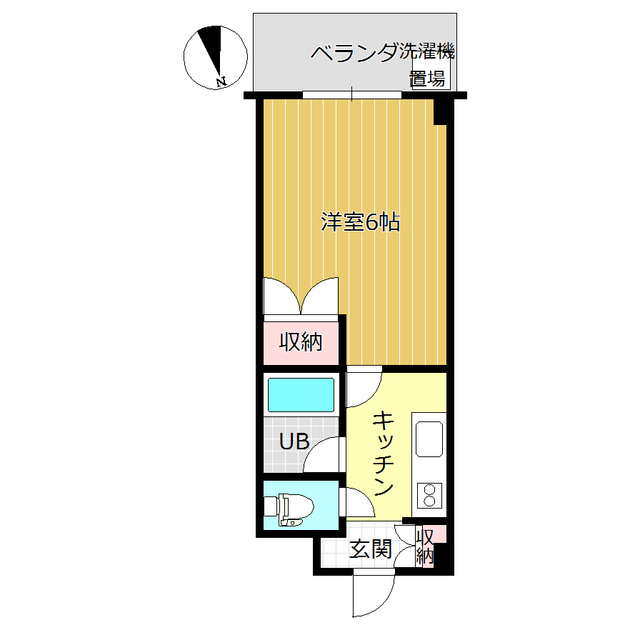 タウンズ大町の間取り