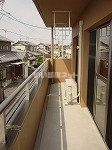 【浜松市中央区舞阪町浜田のマンションのバルコニー】