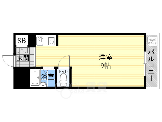 デイグラン上新庄の間取り