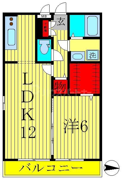 ブランシュールの間取り