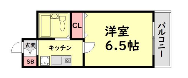 レナジア和泉府中の間取り