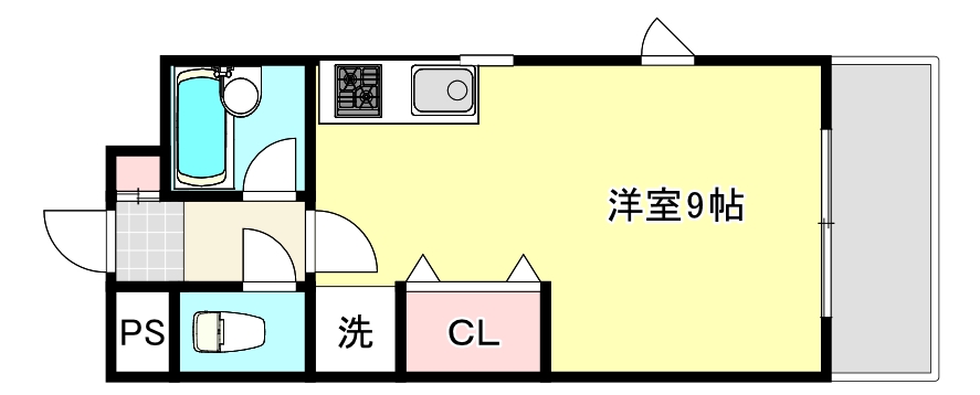 第63川崎ビルの間取り写真