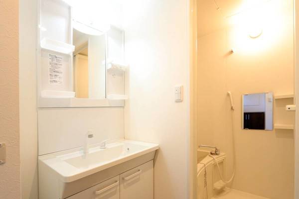 洗面設備　ビレッジハウスの同一物件・同一タイプの間取りの写真です