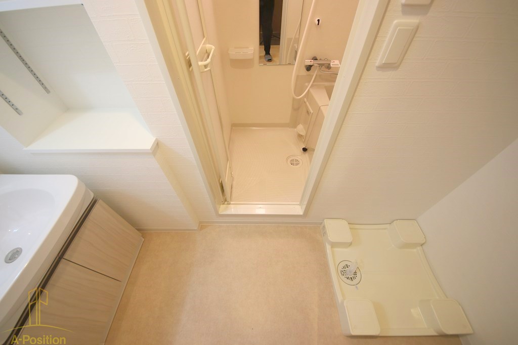 洗面設備　ヴィラ・セレーノ玉造本町