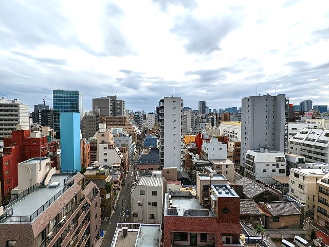 眺望　南向き角部屋日当り眺望良好