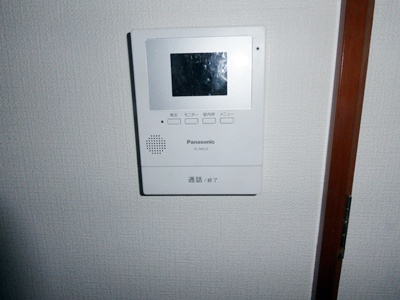 その他設備　モニター付きインターホン