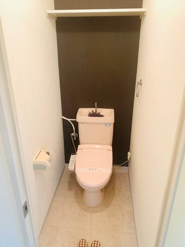 トイレ　同物件。同タイプの別号室参考写真になります。