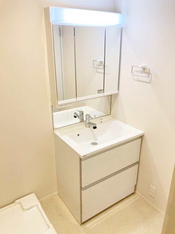 洗面設備　同じ仕様