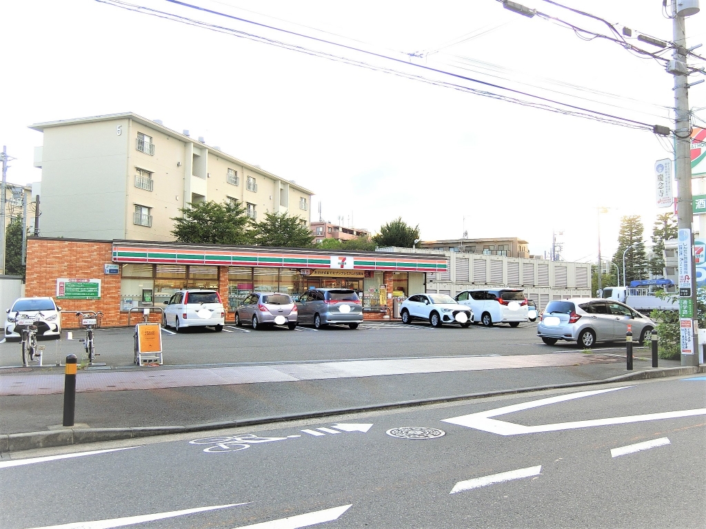 コンビニ　セブンイレブン 川崎中野島4丁目店（コンビニ）まで493m