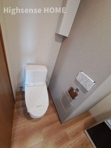 トイレ　ゆったりとした空間のトイレです