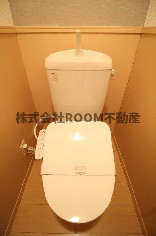 トイレ　ゆったりとした空間のトイレです
