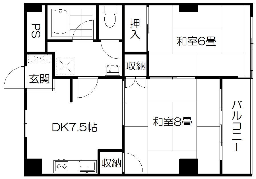 Sunさい川の間取り