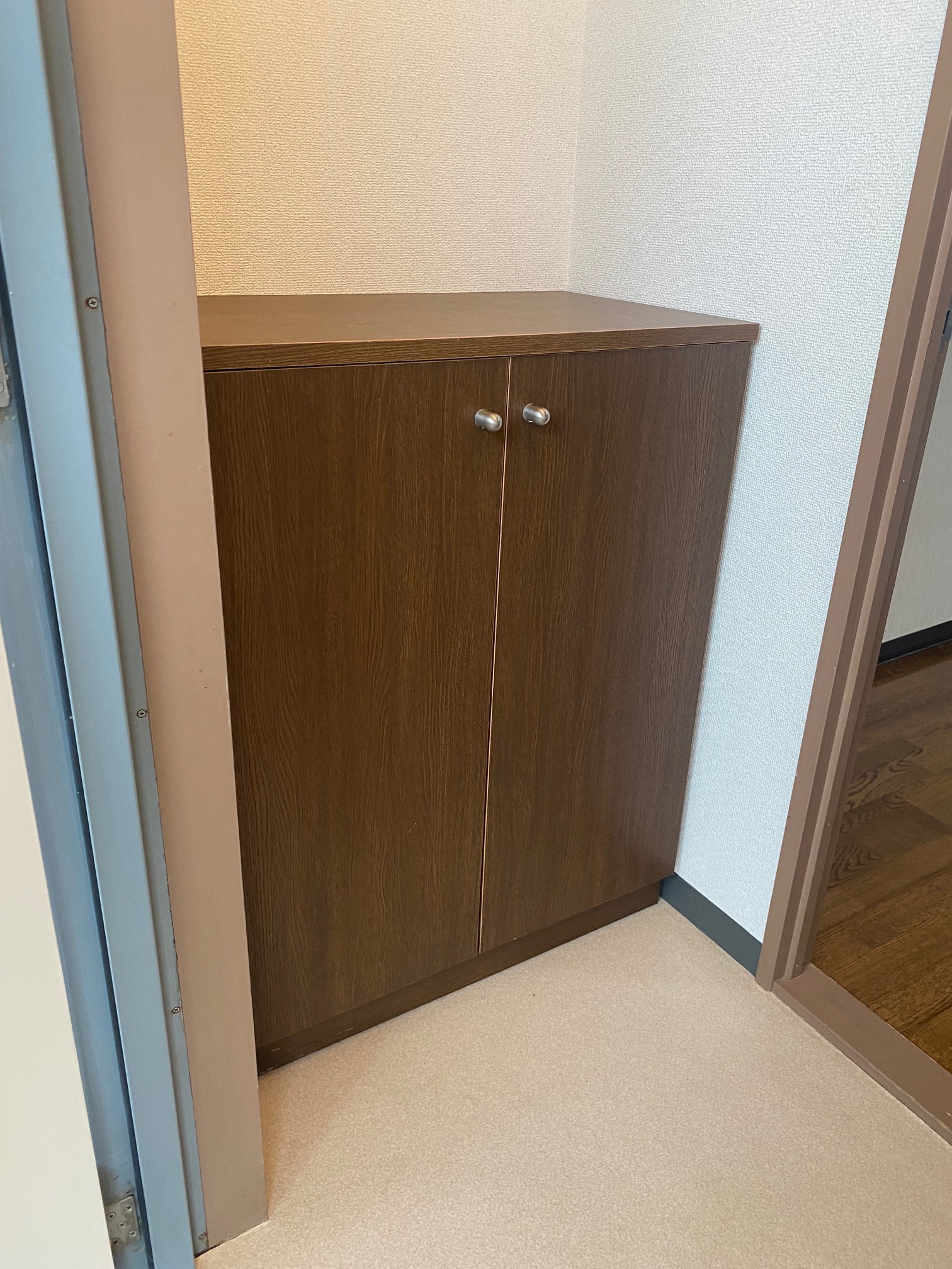 玄関　下足箱備付