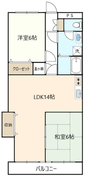 カーサ天王台の間取り