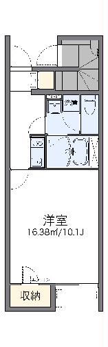 レオネクストハピネスの間取り