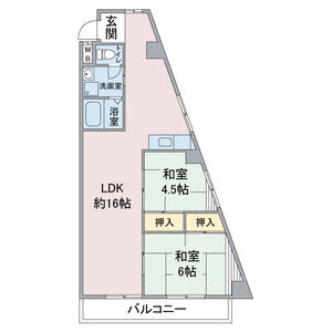 ファミリーハイツ柴田の間取り