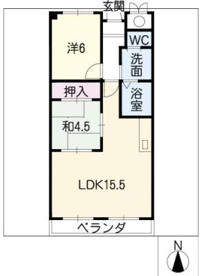 プライムハウスの間取り