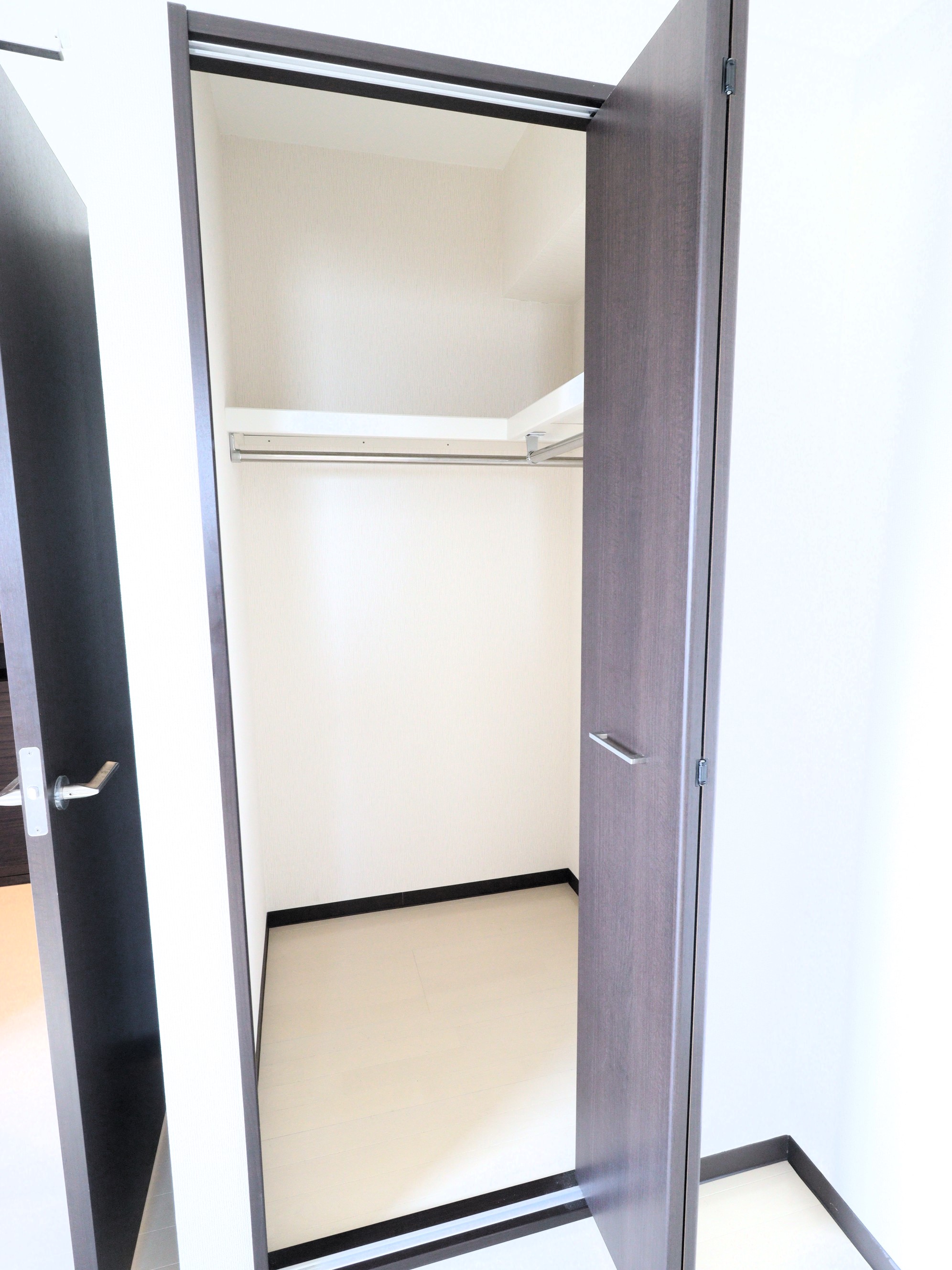 収納　便利なウォークインクローゼット