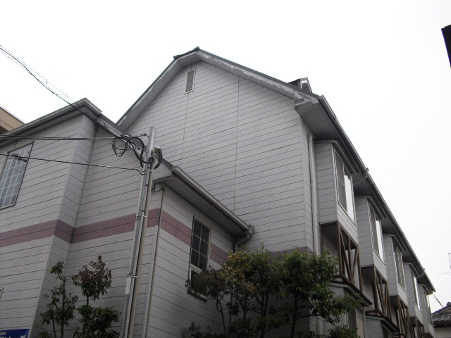 神戸市須磨区白川台のアパートの建物外観