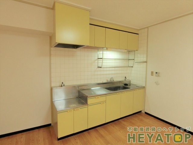 キッチン　ガスコンロが置けるキッチン（同仕様写真）