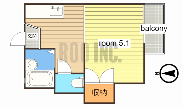 シャンティコーポの間取り