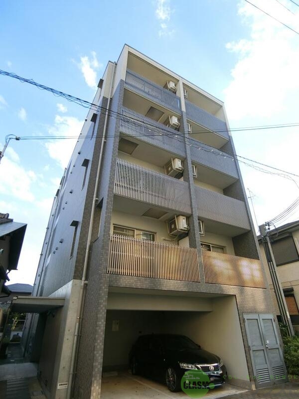 茨木市片桐町のマンションの建物外観
