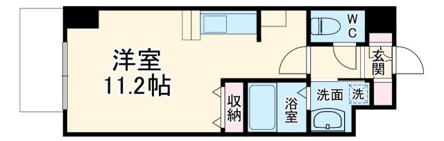 愛知県名古屋市南区駈上１（マンション）の賃貸物件の間取り