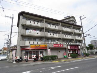 野洲市小篠原のマンションの建物外観