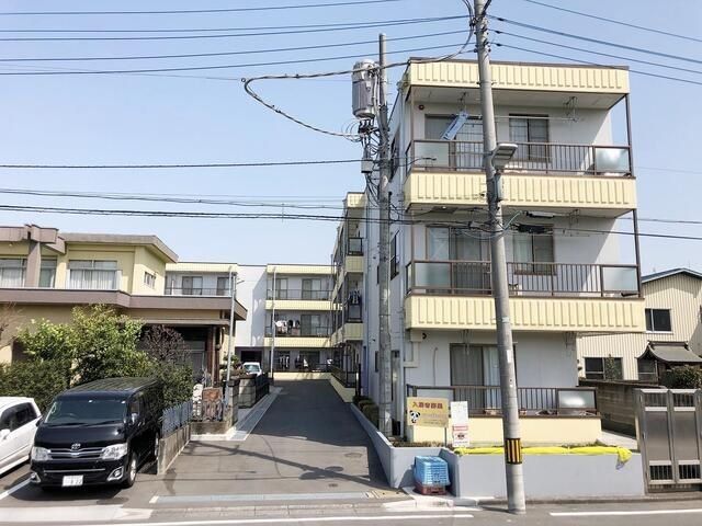 戸田市笹目のマンションの建物外観