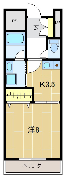 グリーンプラザ糸米の間取り