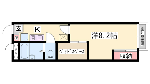 レオパレスオアシスIIの間取り