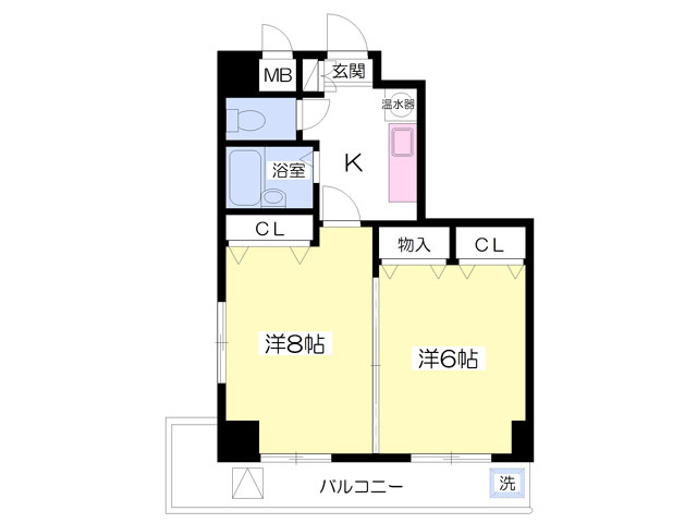 ベルビューレ江坂弐番館_間取り_0