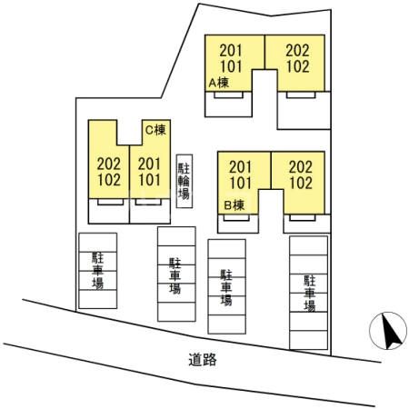 【豊橋市牛川薬師町のアパートのその他】