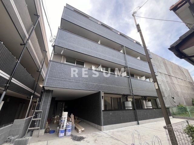 【千葉市中央区長洲のマンションの建物外観】