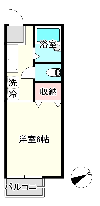 パナハイツアリスの間取り