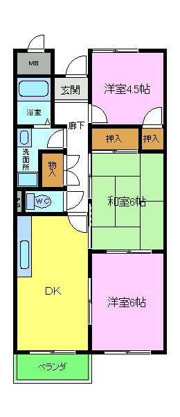 シークハウスの間取り