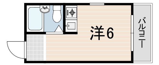 ダイドーメゾン甲東園2の間取り